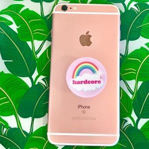 NWT Expanding Phone Stand | Hardcore Pink Rainbow
